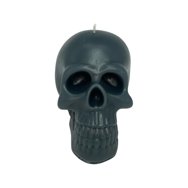 Bleeding Skull Pillar Candle