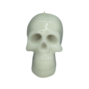 Bleeding Skull Pillar Candle